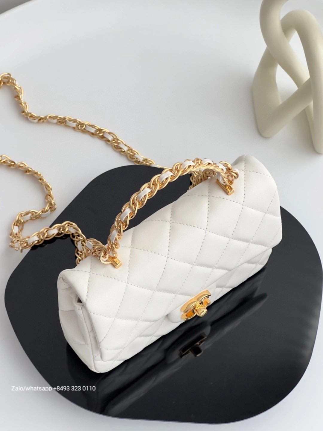 Chanel Classic Top Handle Flap