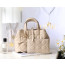 DIOR 미디엄 DIOR TOUJOURS BAGPowder 베이지 매크로 까나쥬 송아지 가죽 M2821OSHJ