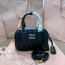 Miu Miu Arcadie 마틀라세 나파 가죽 백 5BB123 블랙 M1