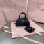 Miu Miu 5BP085 Schwarz Henkeltasche Aus Leder 블랙 M1
