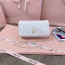 Miu Miu 5BP086 Matelassé 나파 가죽 미니 백 화이트 M1