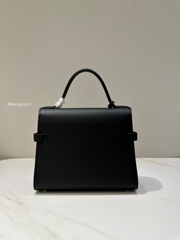 Delvaux Tempête MM, 실키 송아지 가죽 AA0611BQS099ZDO 블랙 PHW