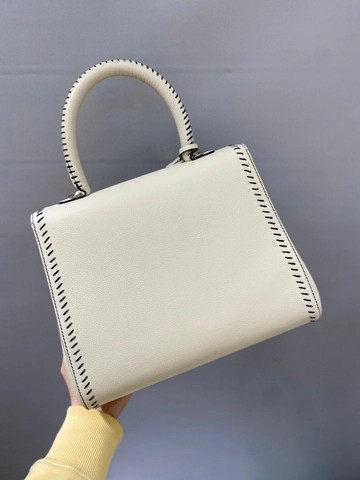 Delvaux Brillant MM 플라이휠 2021 화이트