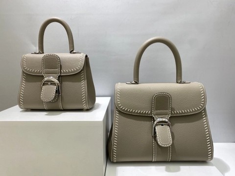 Delvaux Brillant MM 플라이휠 2021 그레이