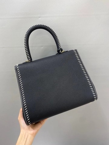 Delvaux Brillant MM 플라이휠 2021 블랙