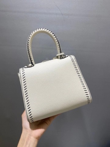 Delvaux Brillant PM 플라이휠 2021 화이트