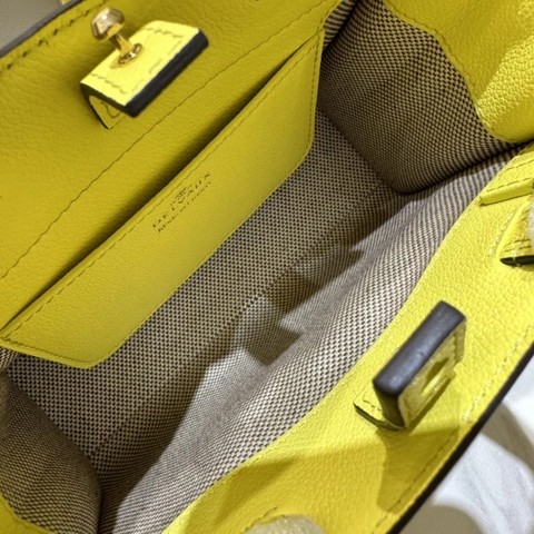 Delvaux Tempête Crush Small Silky 카프스킨