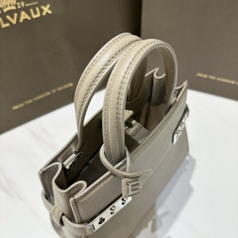 Delvaux Tempête Crush Small Silky 카프스킨 시로코