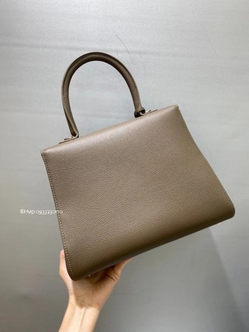 델보 브릴랑 MM 로데오 송아지 가죽 투톤