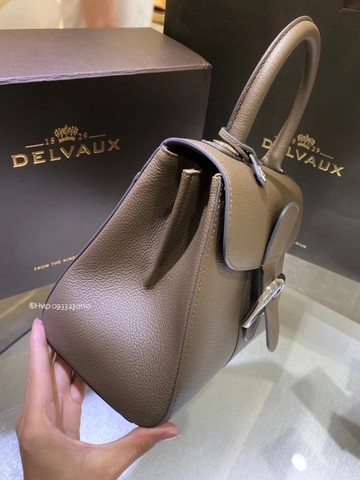 Delvaux Brillant MM 로데오 송아지 가죽 투르테렐