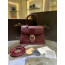 Delvaux Brillant PM 로데오 송아지 가죽 로즈우드