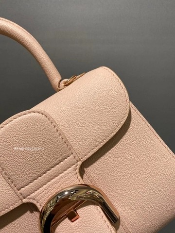 Delvaux Brillant 미니 로데오 송아지 가죽 핑크