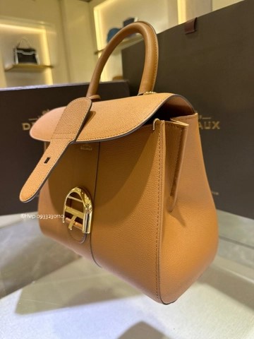 Delvaux Brillant PM 로데오 송아지 가죽 베지탈 - 아이보리