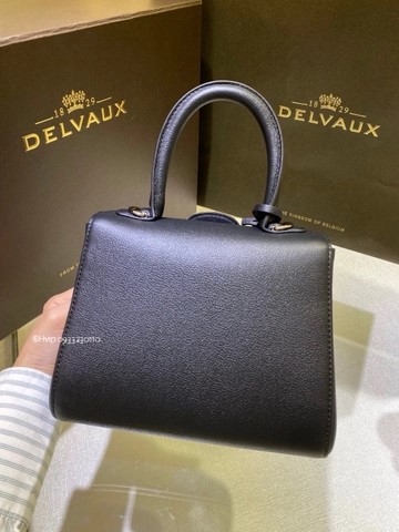 Delvaux Brillant MINI 로데오 송아지 가죽 블랙