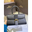 Delvaux Brillant MM 로데오 송아지 가죽 블랙 (가로형)