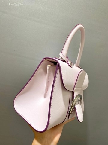Delvaux Brillant MINI 박스 카프 핑크