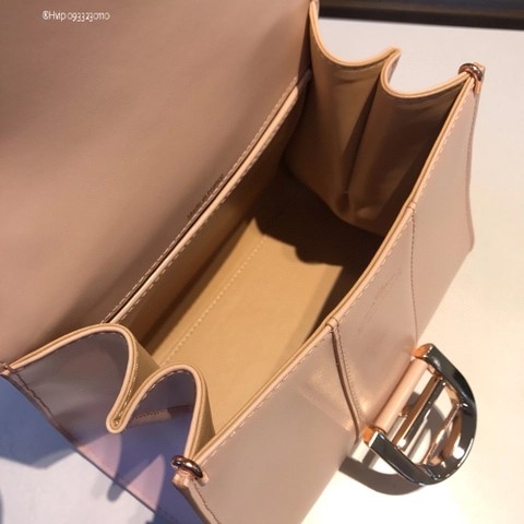 Delvaux Brillant MINI 박스 카프 로즈