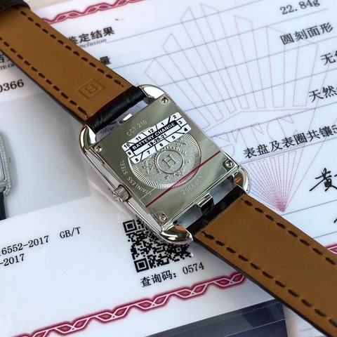 에르메스 케이프 코드 시계 23mm W044211WW00