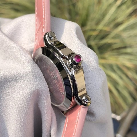 쇼파드 해피 스포츠 화이트/가죽 36mm 278475-3004