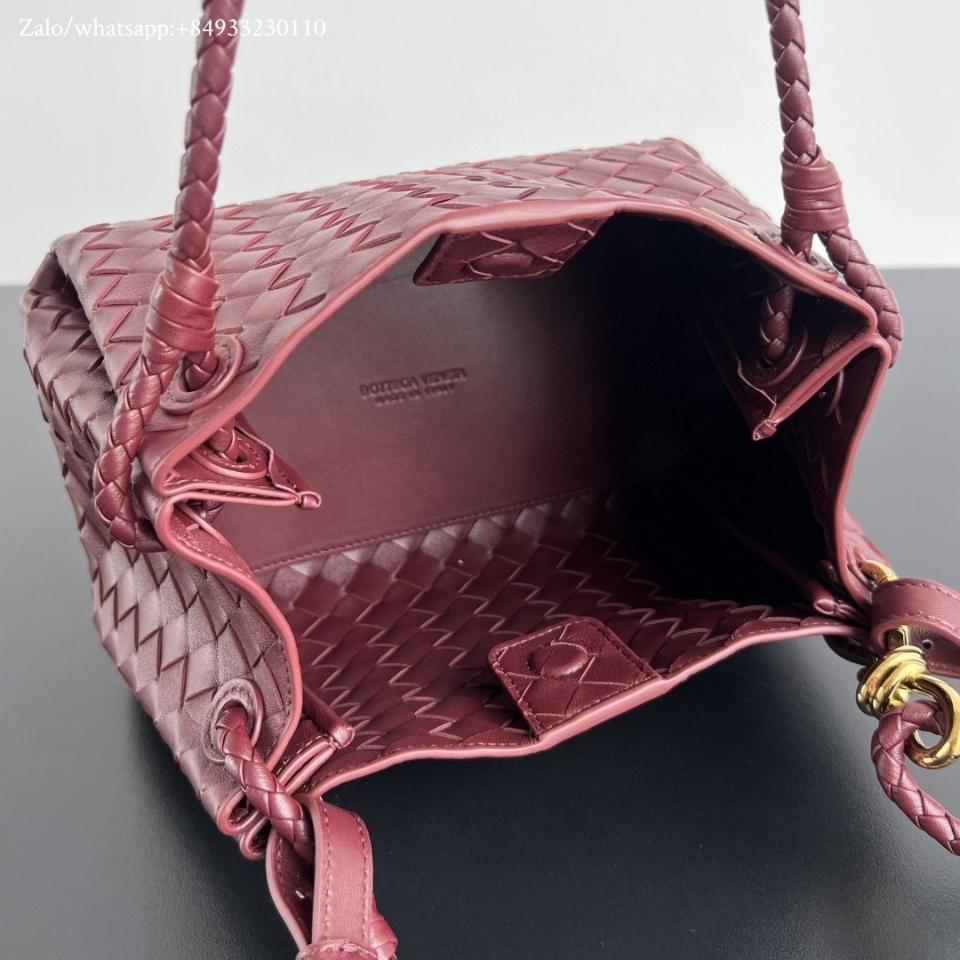 보테가 베네타 미디엄 파라슈트 레드 835921 29.5x17.5x18.5cm