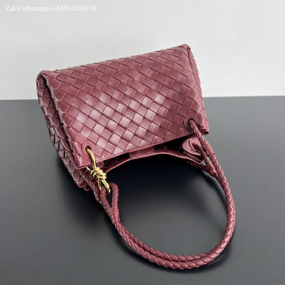 보테가 베네타 미디엄 파라슈트 레드 835921 29.5x17.5x18.5cm