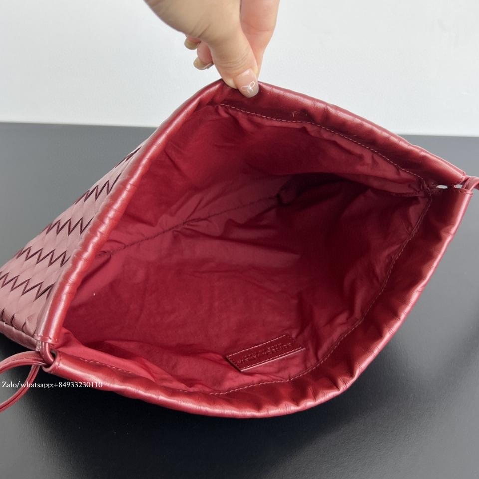 보테가 베네타 미디엄 더스트백 (레드, 796728, 32x23x1cm)
