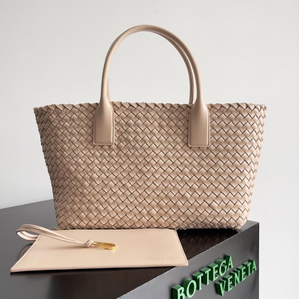 Bottega Veneta 미디엄 카바트 로즈 608810 40x28x16cm