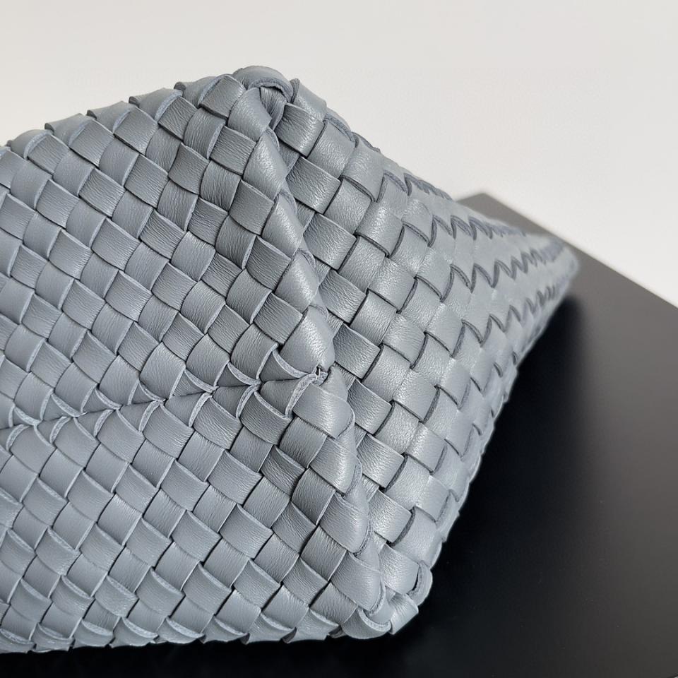 보테가베네타 미디엄 카바트 다크그레이 608810 40x28x16cm