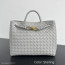 BOTTEGA VENETA 미디엄 안디아모 스털링 743572 32x25x11cm