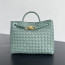 BOTTEGA VENETA 미디엄 안디아모 그린 743572 32x25x11cm