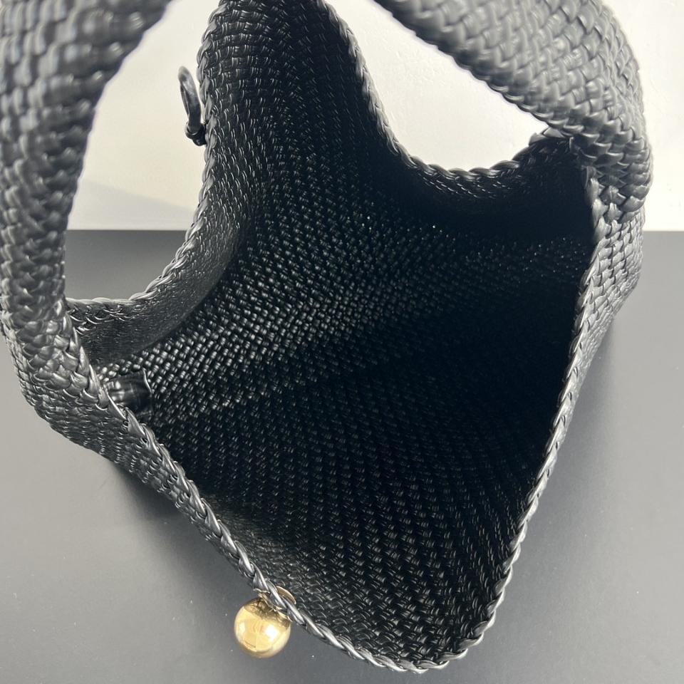 보테가 베네타 라지 토스카 블랙 70979 38x29x12cm