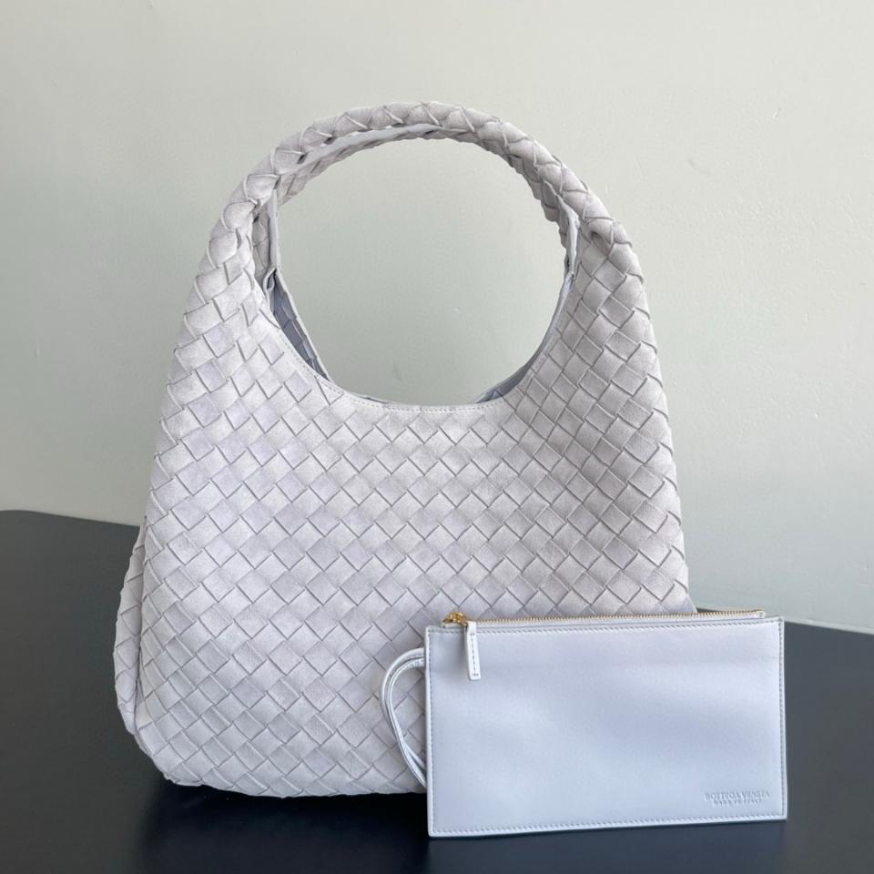 보테가 베네타 라지 캄파나 스웨이드 핑크 844250V4 39x25x18.5cm