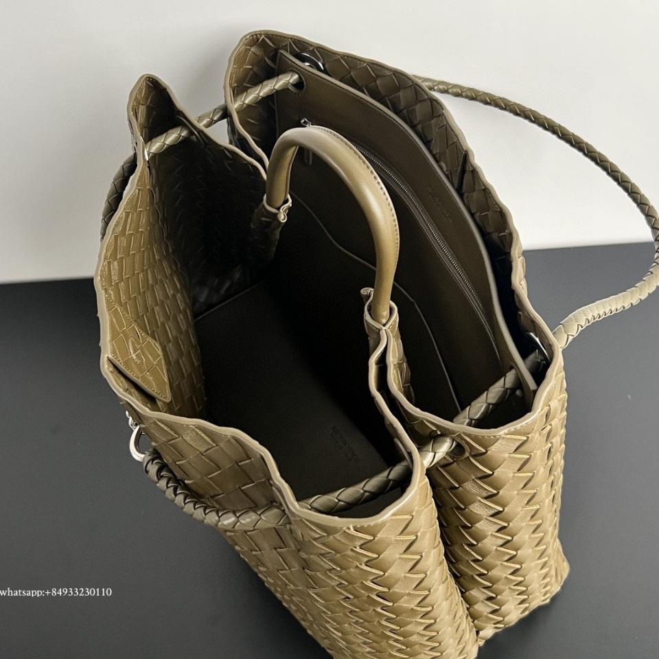 보테가베네타 라지 안디아모 다크그린 743575 45*22*34 cm