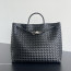 보테가베네타 라지 안디아모 블랙 PHW 743575 45*22*34 cm