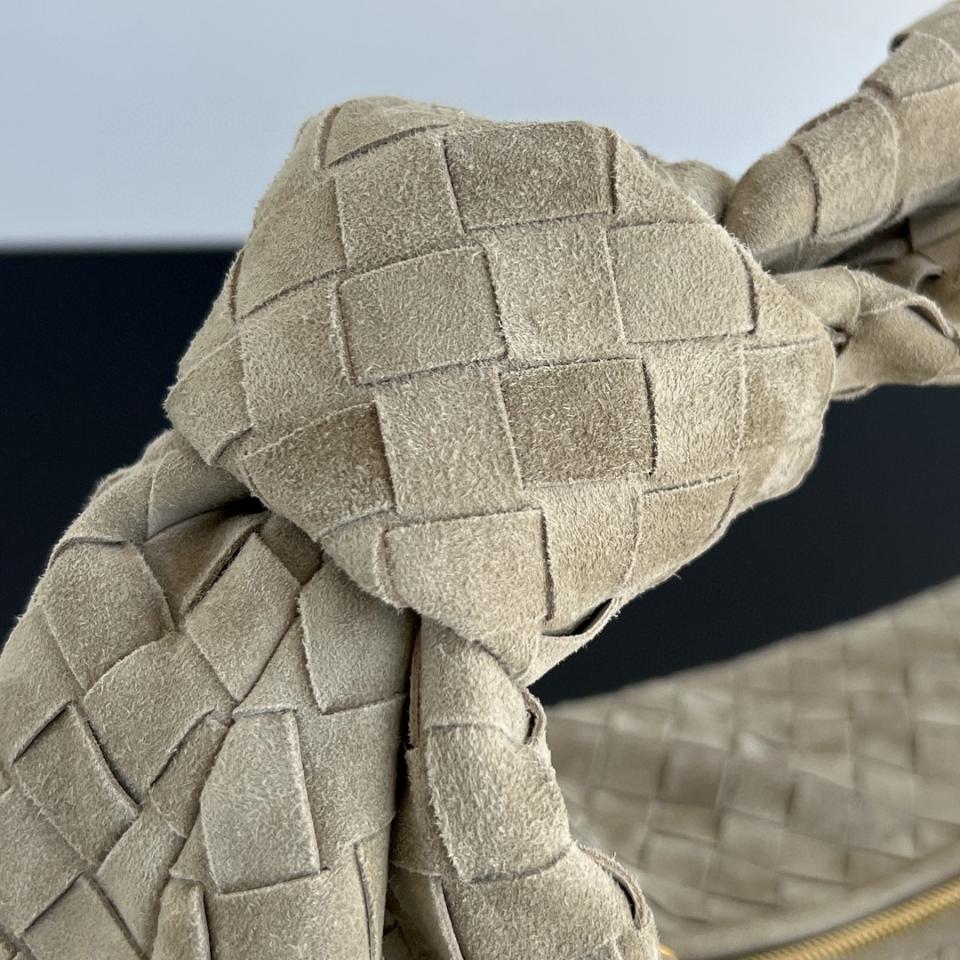 보테가 베네타 조디 그레이 스웨이드 600261 48x40x16cm