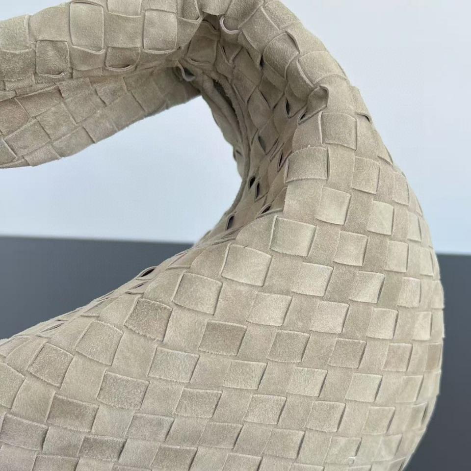 보테가 베네타 조디 그레이 스웨이드 600261 48x40x16cm