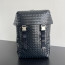 Bottega Veneta 인트레치아토 플랩 백팩 - 네이비 766580 38*26*15cm