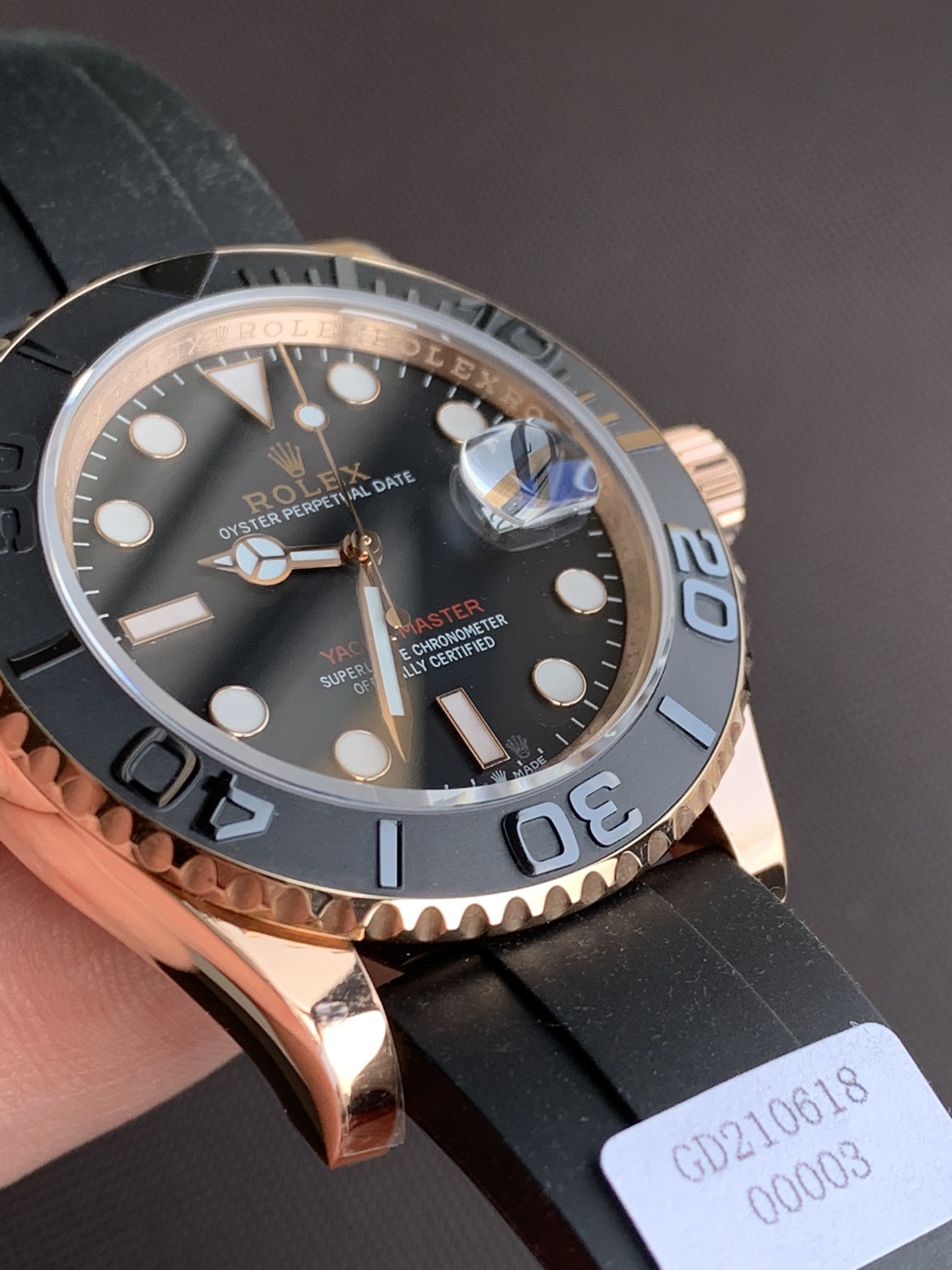 롤렉스 요트마스터 116655 Oysterflex