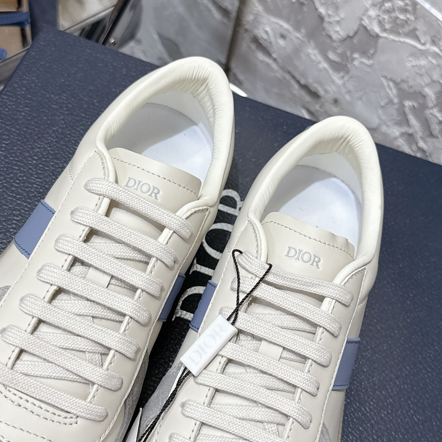디올 B01 남성 레트로 복싱 스니커즈