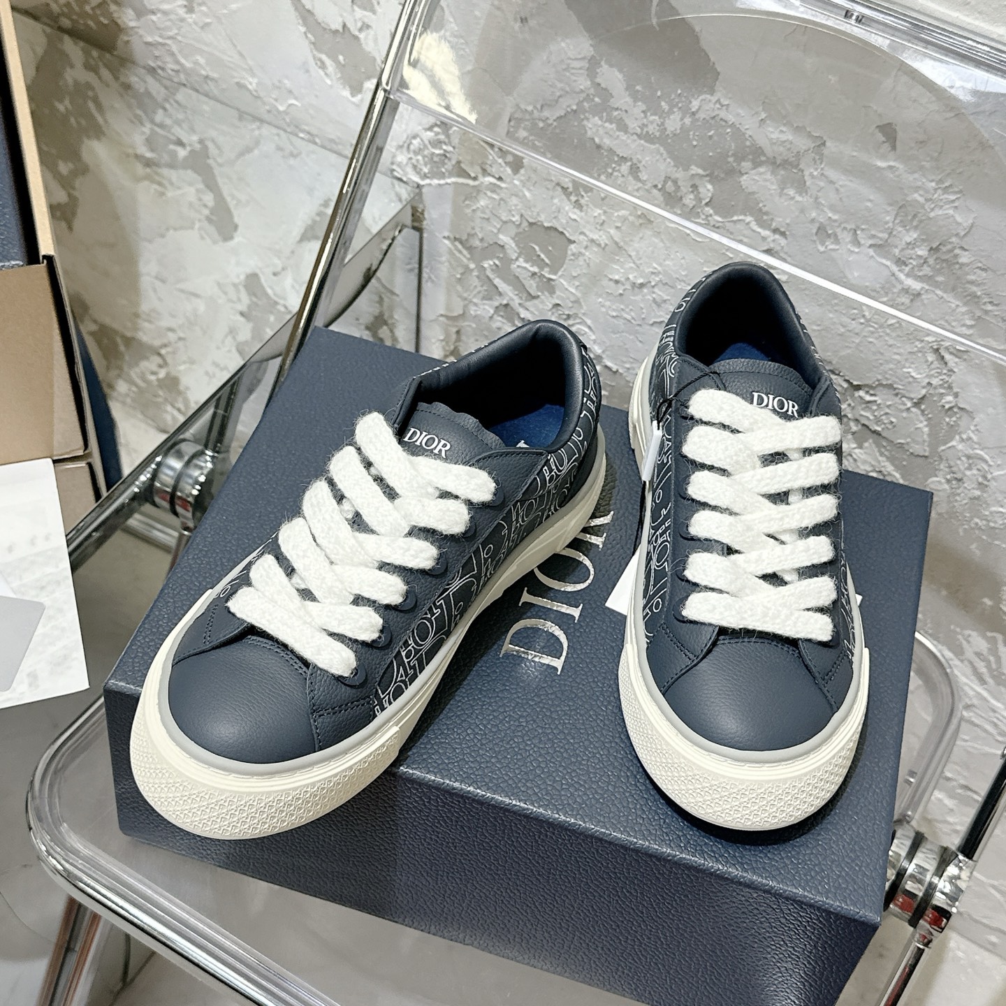 2025년 한정 B33 시리즈 Dior 캐주얼 스포츠 스니커즈