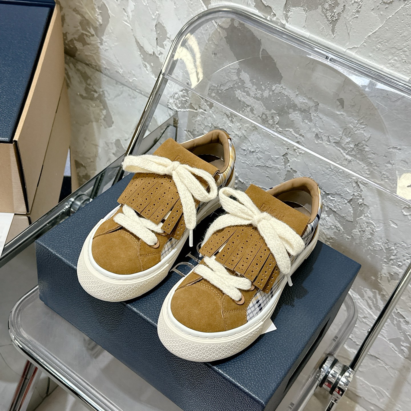 2025년 한정 B33 시리즈 Dior 캐주얼 스포츠 스니커즈