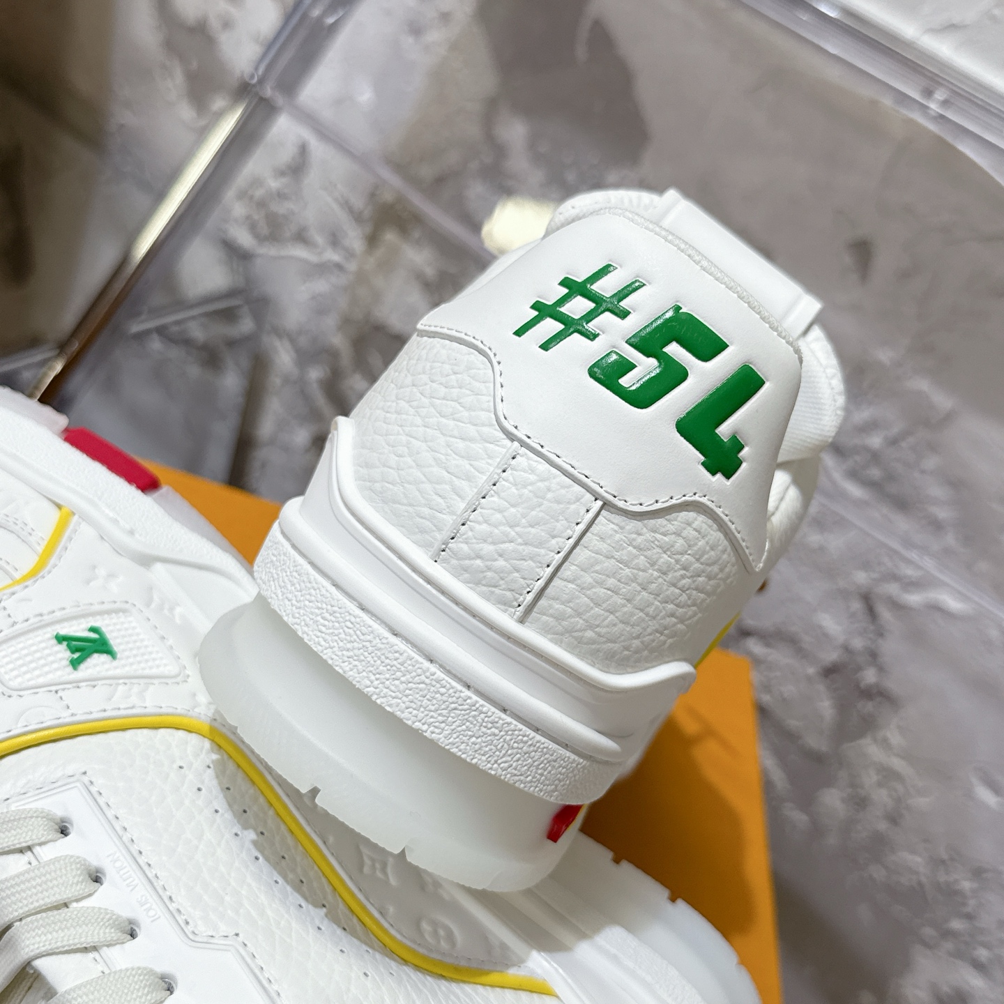 루이비통 LV Trainer 스타일 커플용 로우탑 스니커즈