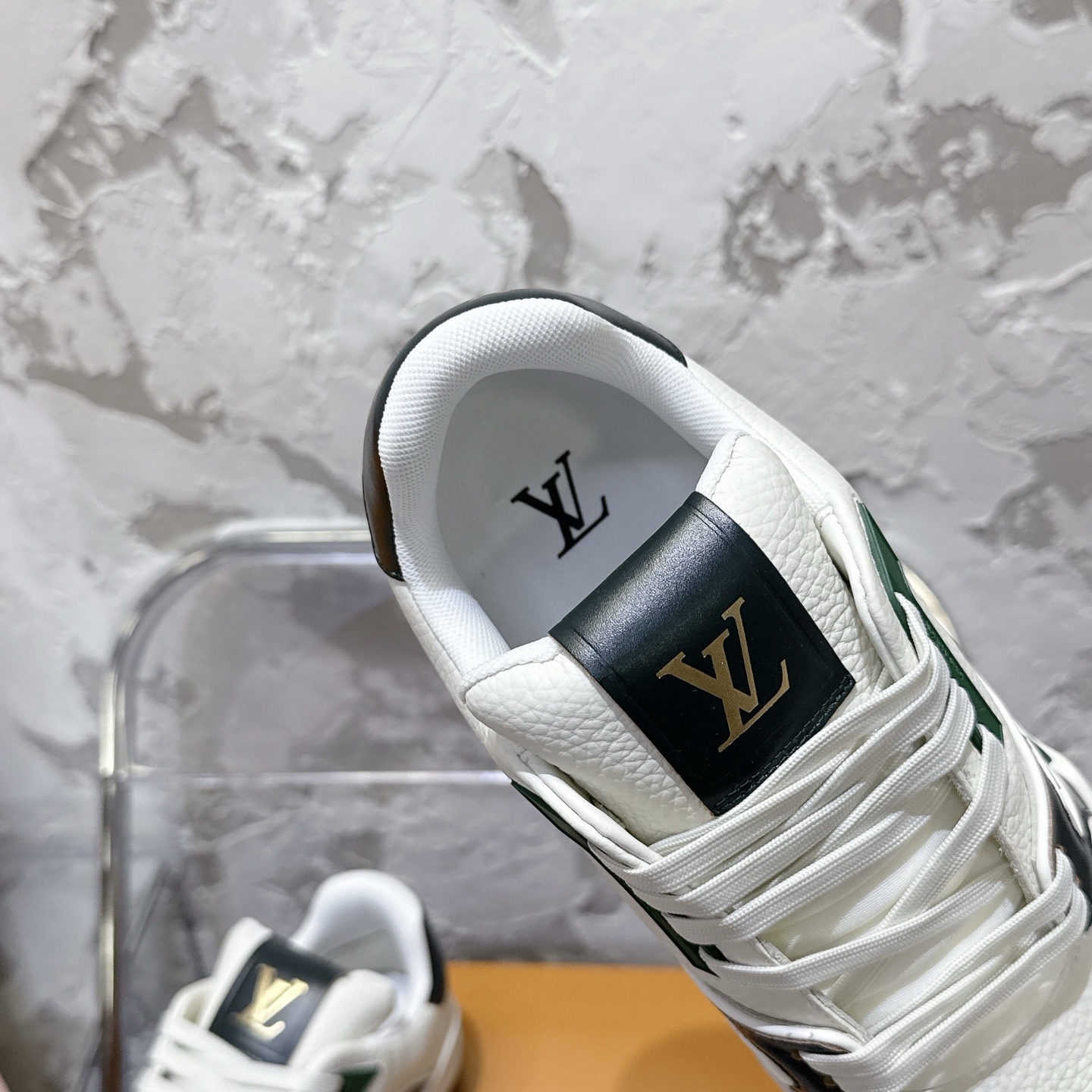 루이비통 LV Trainer 스타일 남성용 로우탑 스니커즈