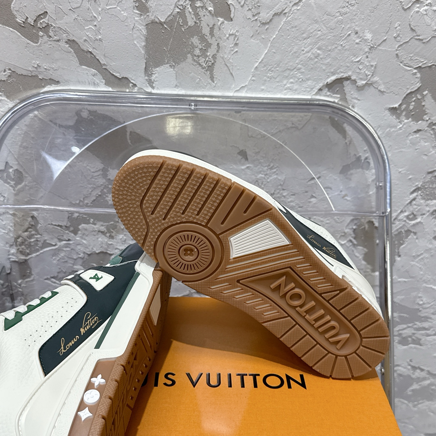 루이비통 LV Trainer 스타일 남성용 로우탑 스니커즈