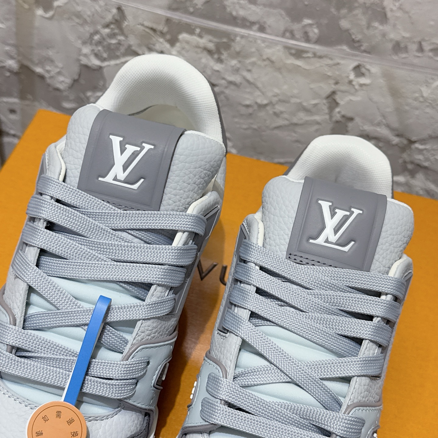 루이비통 LV Trainer 스타일 남성용 로우탑 스니커즈