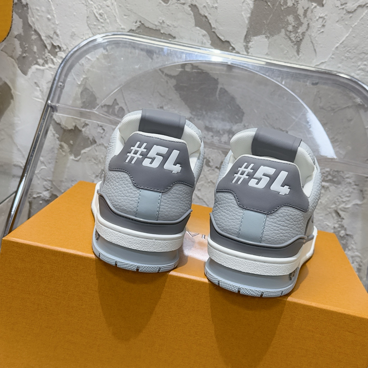루이비통 LV Trainer 스타일 남성용 로우탑 스니커즈