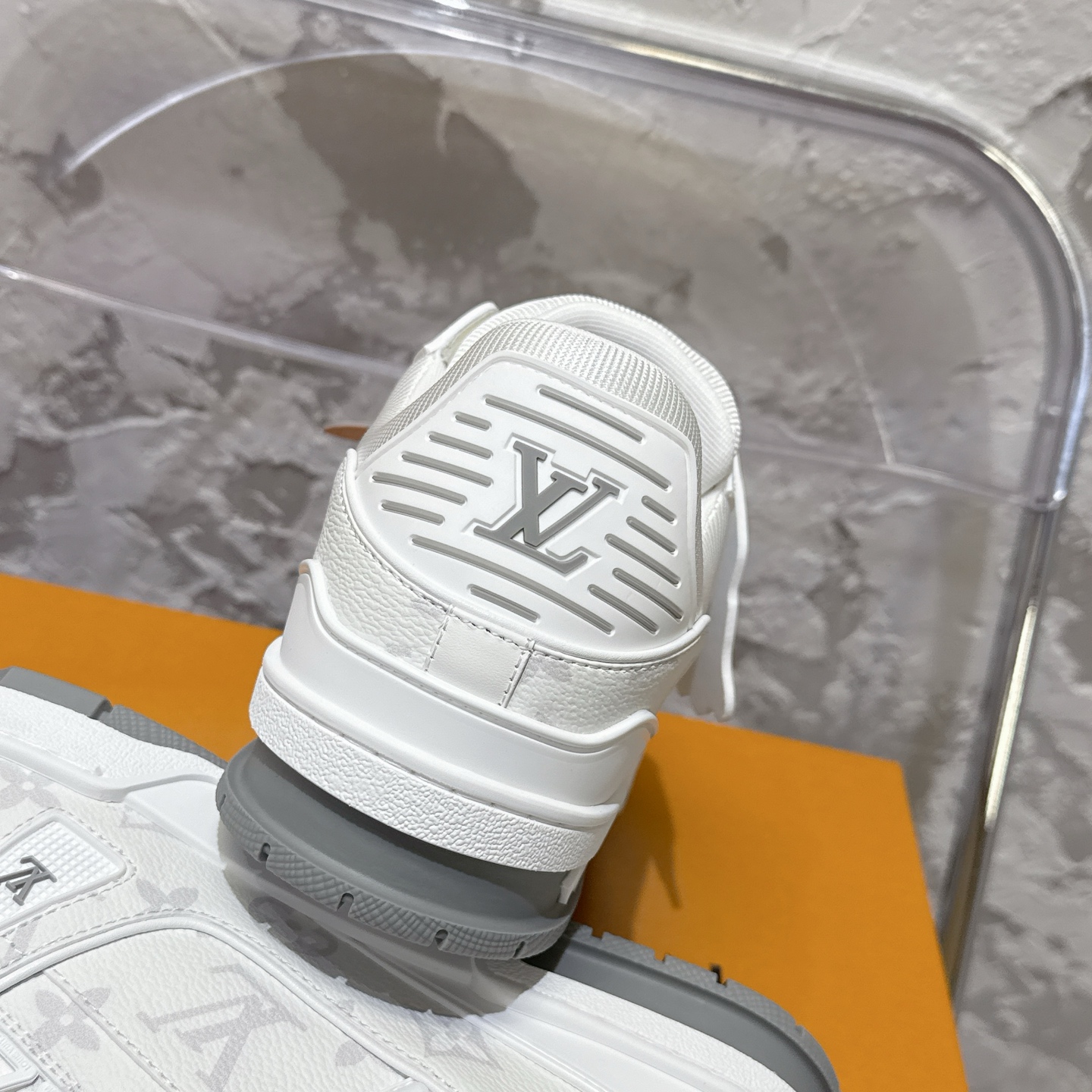 루이비통 LV Trainer 스타일 남성용 로우탑 스니커즈